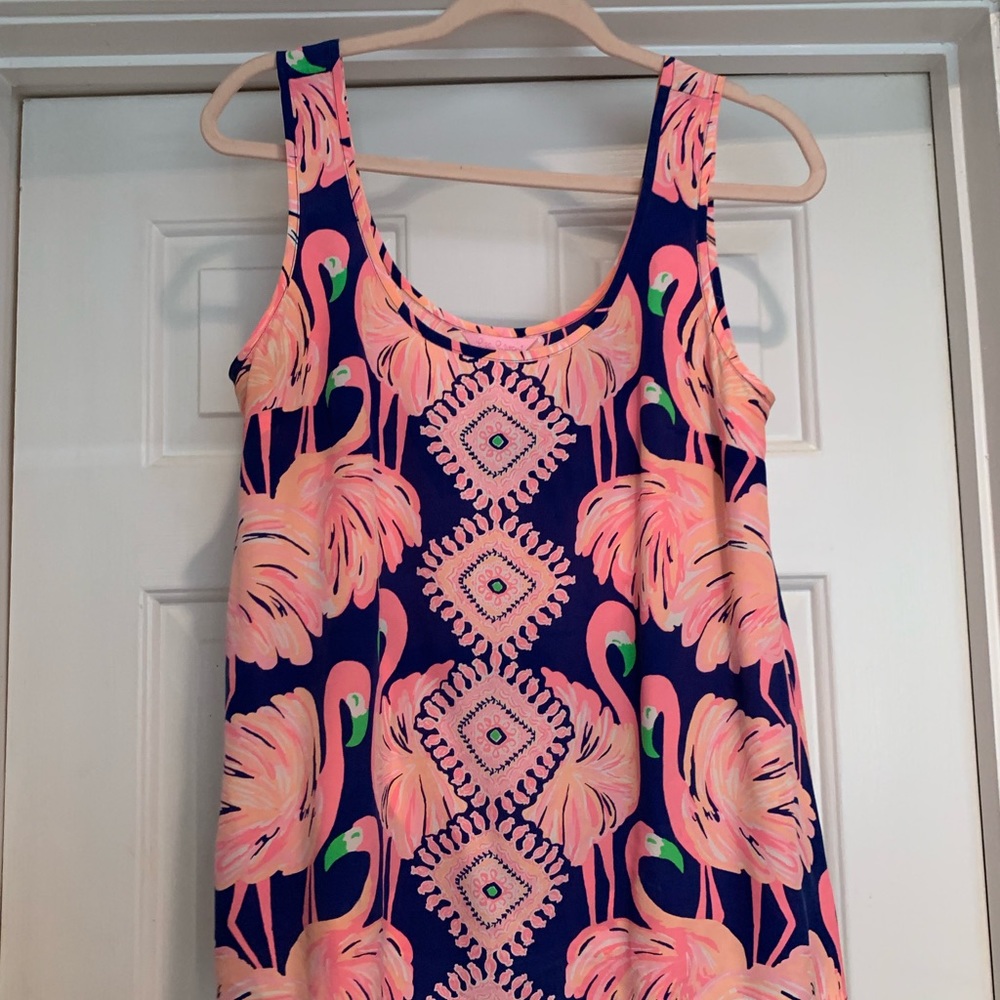 Lilly Pulitzer silk tank top Size M
